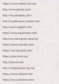 There's a weekly charge for advertisement of job vacancies. Malaysianbar Jobs