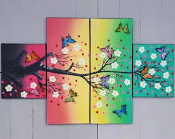 Lukisan tersebut dibeli oleh seorang miliader david martinez seorang banker asal meksiko. Lukisan Pelangi Bertabur Kupu Kupu 3d ã¤ã¤ Lukisan 100 Asli Buatan Tangan ã¤ã¤ ã¤ã¤ Lukisan Ini Menggunakan Media Kanvas Dan Ca Lukisan Dekoratif Kanvas Lukisan