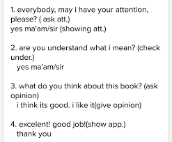Dialog asking and showing attention. Tolong Buatkan Saya Satu Dialog Singkat Tentang Asking For Attention Cheking In Brainly Co Id