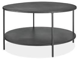 Modern square/round diningtable kitchen coffee table desk outdoor garden table. Slim Round Coffee Tables In Natural Steel Modern Coffee Tables Modern Living Room Furniture Room Board