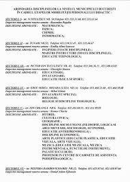 Candidații programați pentru inspecțiile speciale la clasă, în profilul postului, se vor informa, în timp util. Concursul De Titularizare Posts Facebook