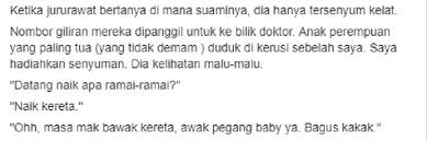 12) saya tengok dalam resume awak, awak tahu cakap dalam bahasa jepun. Bini Urus Sendiri Anak2 Sakit Suami Hanya Tunggu Dalam Kereta Main Phone Kartel Dakwah