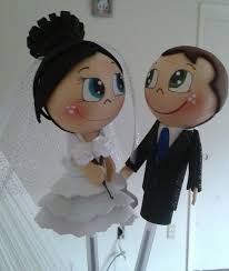 Como ya sabéis, no hay una fofucha igual. Fofulapiz Novios Lapices Decorados Lapiceros Decorados Manualidades Con Goma Eva