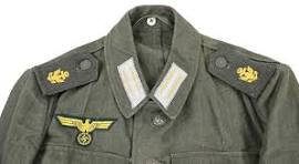 WorldWarCollectibles | German KM M41 HBT Coastal Artillery Tunic