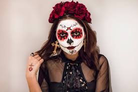 you how to apply day of the dead makeup