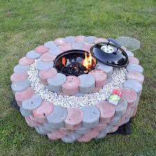 Brick fire pits can be built above or underneath the ground. How To Be Creative With Stone Fire Pit Designs Backyard Diy