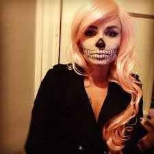 Image Result For Pink Haired Halloween Costumes Halloween Makeup Sugar Skull Makeup Halloween Looks