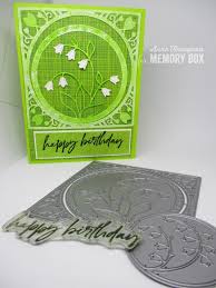 See more ideas about lily of the valley, cards handmade, inspirational cards. Lily Of The Valley Happy Birthday By Anne Thompson Outside The Box