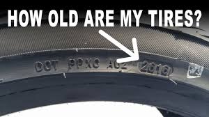 How Old Are My Tires How To Check Tire Age Youtube
