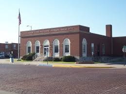 Goodland Ks Goodland Post Office With More Brick Streets In Foreground Post Office Brick Sharon Springs