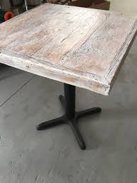 Reclaimed Wood Bar Table Distressed Finish Optional Table Etsy In 2020 Old Wood Table Reclaimed Wood Table Top Wood Bar Table