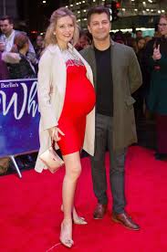 The couple, who are expecting their first child together, shocked. Rachel Riley Marks First Wedding Anniversary With Husband Pasha Kovalev