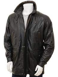 Men S Black Leather Coat Chawleigh Men Hs Jackets Mens Leather Coats Black Leather Coat Leather Coat
