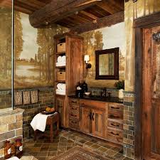 Note standard rustic bathroom vanities are made without a back and without drawer partitions inside (panel that goes between the the top must be smooth in order to function and accommodate the sink and faucet. Beautiful Bathroom Vanity Design Ideas