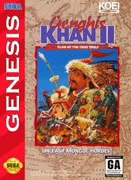Genghis Khan II: Clan of the Gray Wolf for Sega Genesis