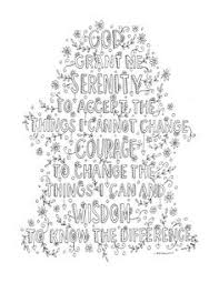 The first set of bookmarks has an abbreviated form of the prayer and the second set has the full prayer. Coloring