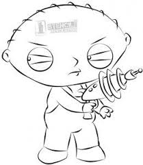 You can print or download them to color and offer them to your family and friends. Stewie Griffin Stencil Cat Coloring Book Coloring Books Coloring Book Set