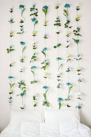 Diy Flower Wall Headboard Home Decor Sweet Teal Diy Projects For Bedroom Bedroom Decor For Women Diy Bedroom Decor For Teens