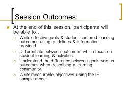 Writing Educational A K A Student Learning Objectives Ppt Video Online Download