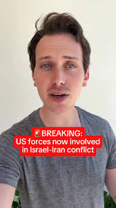 NEWS: US forces are now involved in the Israel-Iran conflict as retaliatory  Iranian strikes hit Tel Aviv and Jerusalem