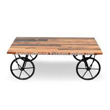 Only 2 available and it's in 2 people's carts. Industrial And Vintage 4 Wagon Wheels Recycled Wood Top Living Room Furniture Coffee Table Buy Living Room Wood Coffee Tables With Wheels French Furniture Coffee Table Furniture Living Room Table Product On Alibaba Com