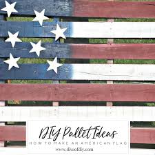 Use two coats for maximum protection on wood and painted surfaces for best results. Diy Pallet Ideas Make An Easy And Inexpensive American Flag Pallet