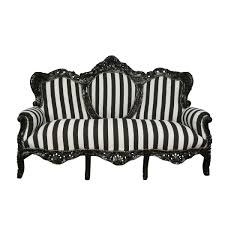 Canape Baroque Noir Et Blanc Meuble Baroque Canape Baroque Mobilier De Salon Decoration Maison