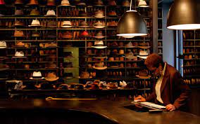 Step Inside Optimo A Chicago Hat Store Hat Stores Hat Shop Hat Display