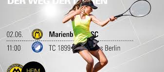 Nowadays she is learning about jazz. Tennis 1 Damen Bitten Am Sonntag Im Msc Zum Spitzenspiel Marienburger Sport Club 1920 E V