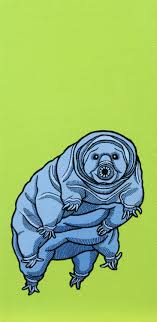 Whats That You Say Youve Been Looking High And Low For A Pop Art Print Of The Infamously Indestructible Tardigrade Tardigrade Bizarre Animals Archival Print