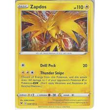 Save more with subscribe & save. Pokemon Trading Card Game 048 185 Zapdos Rare Holo Card Swsh 04 Vivid Voltage Trading Card Games From Hills Cards Uk