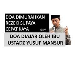 Dzikir pagi dan petang adalah kekayaan kita. Doa Murah Rezeki Cepat Kaya Diajar Oleh Ibu Ustadz Yusuf Mansur Youtube Doa Teks