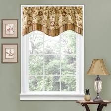 Black star layered valance, by nancy's nook. 16 X52 Navarra Floral Window Valance Tan Traditions By Waverly Target
