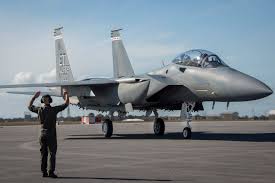 Designed to deliver value to the u.s. First Usaf F 15ex Fighter Jet Touches Down In Florida