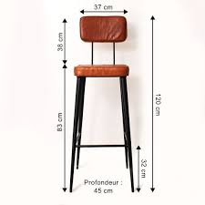 Tabouret De Bar Industriel Marron Et Metal Noir En 2020 Tabouret De Bar Industriel Tabouret Et Tabouret De Bar Bois