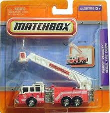 Bj And The Bear Truck Diecast Matchbox 4 Real Working Rigs Die Cast Red W X2f White Cab Pierce Velocity Aerial Fire Truck Wilton Truck 5 Matchbox Toy Fire Trucks Fire Trucks