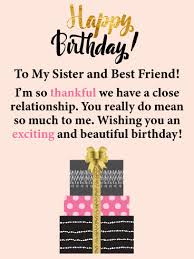 She can never stop talking about you. So Thankful Happy Birthday Card For Sister Birthday Greeting Cards By Davia Birthday Greetings For Sister Sister Birthday Quotes Sister Birthday Card