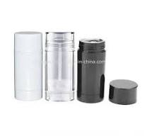 Wholesale 1oz 30ml 30g Refillable Deodorant Packaging Bottle 30g Round  Plastic Twist up Bottom Deodorant Stick Tube Container