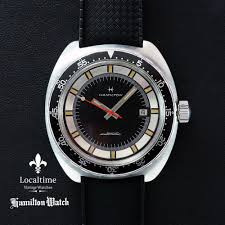 1960 S Hamilton Pan Europ Automatic Diver Hamilton Cal 694a Eta Cal 2472 Ebay Vintage Watches Hamilton Silver Water
