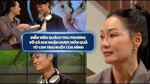 Diễn viên Quách Thu Phương khóc oà khi nhận được món quà từ con trai ruột  trong Khách sạn 5 sao