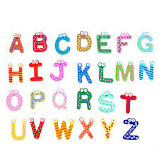 Find & download free graphic resources for kids alphabet. 26pcs Wood Magnets Fridge Letters Large Magnetic Refrigerator Abc Alphabet Cute Spelling Learning Game Toys For Kids Baby Girls Boys Toddler Preschool Educational Learning Education Reading Writing Kiririgardenhotel Com