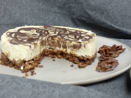 Schoko Cheesecake Mit Spekulatiusgewurz Und Schokocrossie Boden Lebensmittel Essen Weihnachtsrezepte Weihnachtskuchen