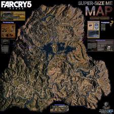 Far cry 5 arcade maps the best and weirdest map editor creations. Far Cry 5 Full World Map With Location Of All Bigfoot Easter Eggs