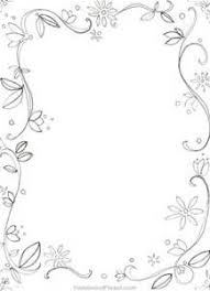 Beautiful Border For Adults Coloring Pages Bing Images Cornici Disegni Da Colorare Lettera