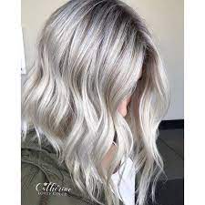 3 Balayage Formulas The Healthy Secret These Colors White Ombre Hair Cool Blonde Hair Ombre Hair Blonde