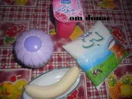 تحضير عصير باللبن و البنان سهل ولذيذ drinks