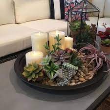 Barrett Cast Candle Trays Table Decor Living Room Dining Room Table Decor Beautiful Dining Room Table