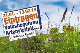 Wenn ihr euch dem volksbegehren anschließen möchtet, empfehle euch vor ort einfach einige mitzunehmen, zu verteilen und zu hause auszufüllen. Volksbegehren Artenvielfalt Auf Den Berg De
