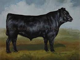Pin By Monique Mccormack On Cattle In 2020 Cow Art Print Cow Art Bull Painting