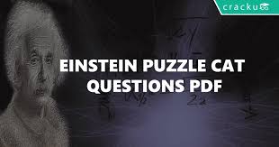 Let's change the world together. Einstein Puzzle Cat Questions Pdf Cracku